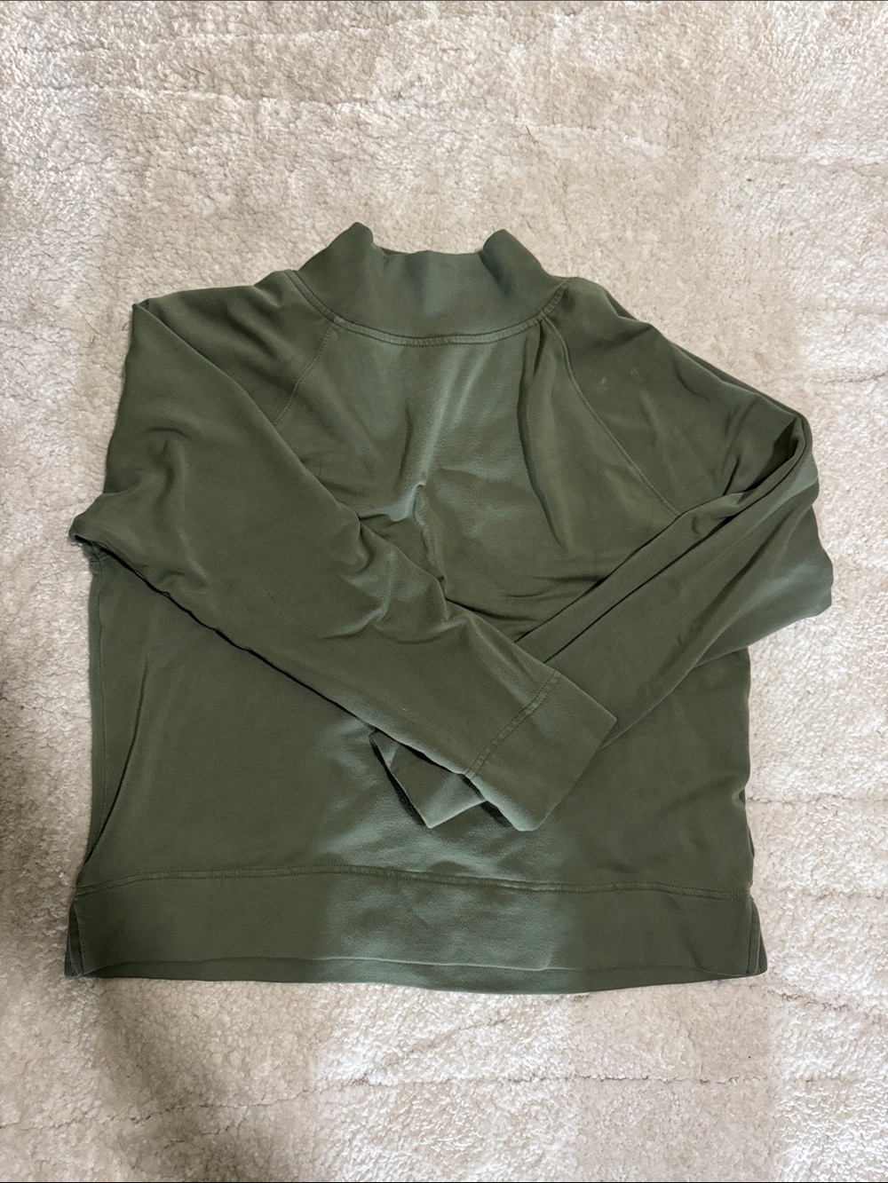 GAP Olive Green Mock Neck Pullover